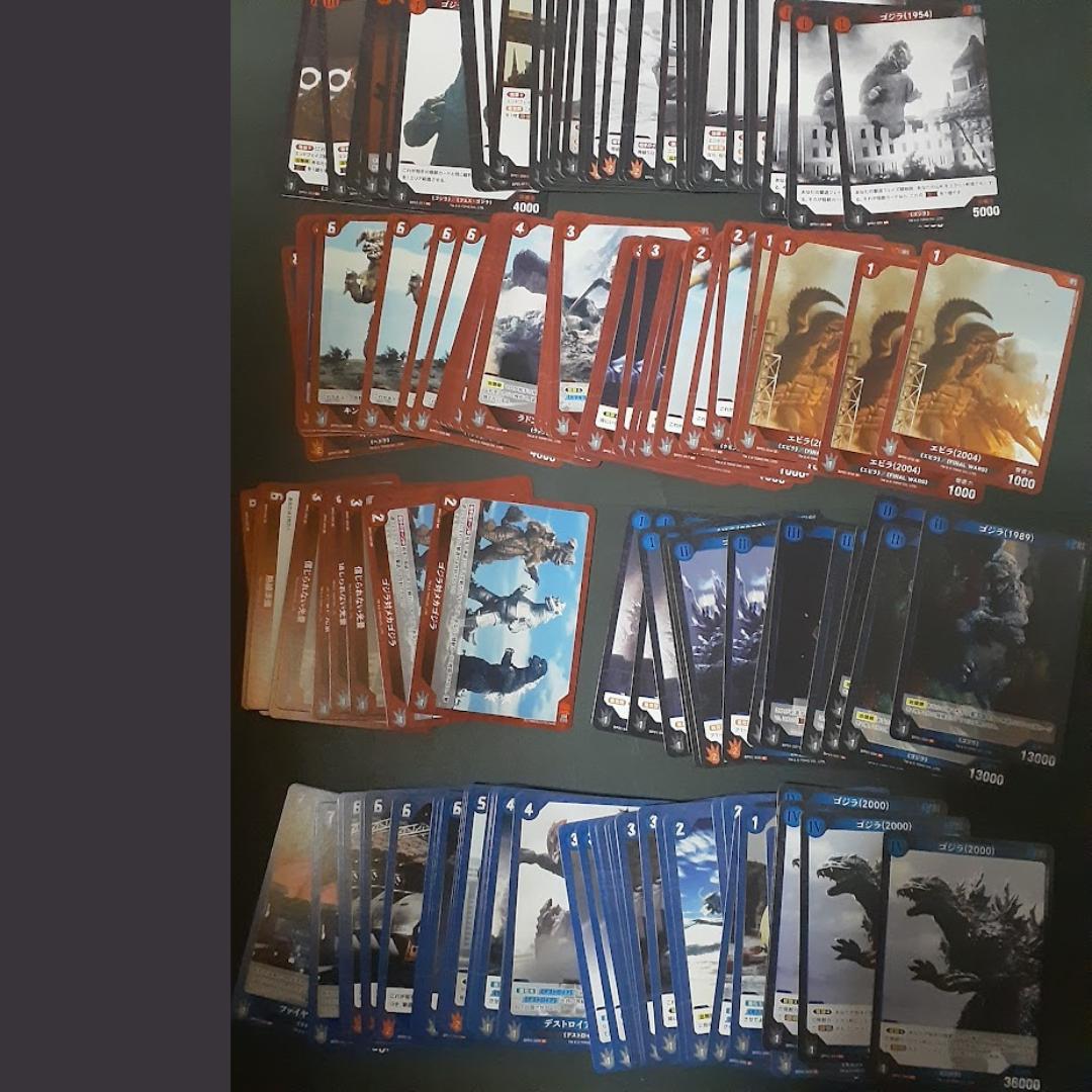 ゴジラカードゲーム SR・R・UC・C ・怒り　各4枚セット　ゴジラＶＳゴジラ