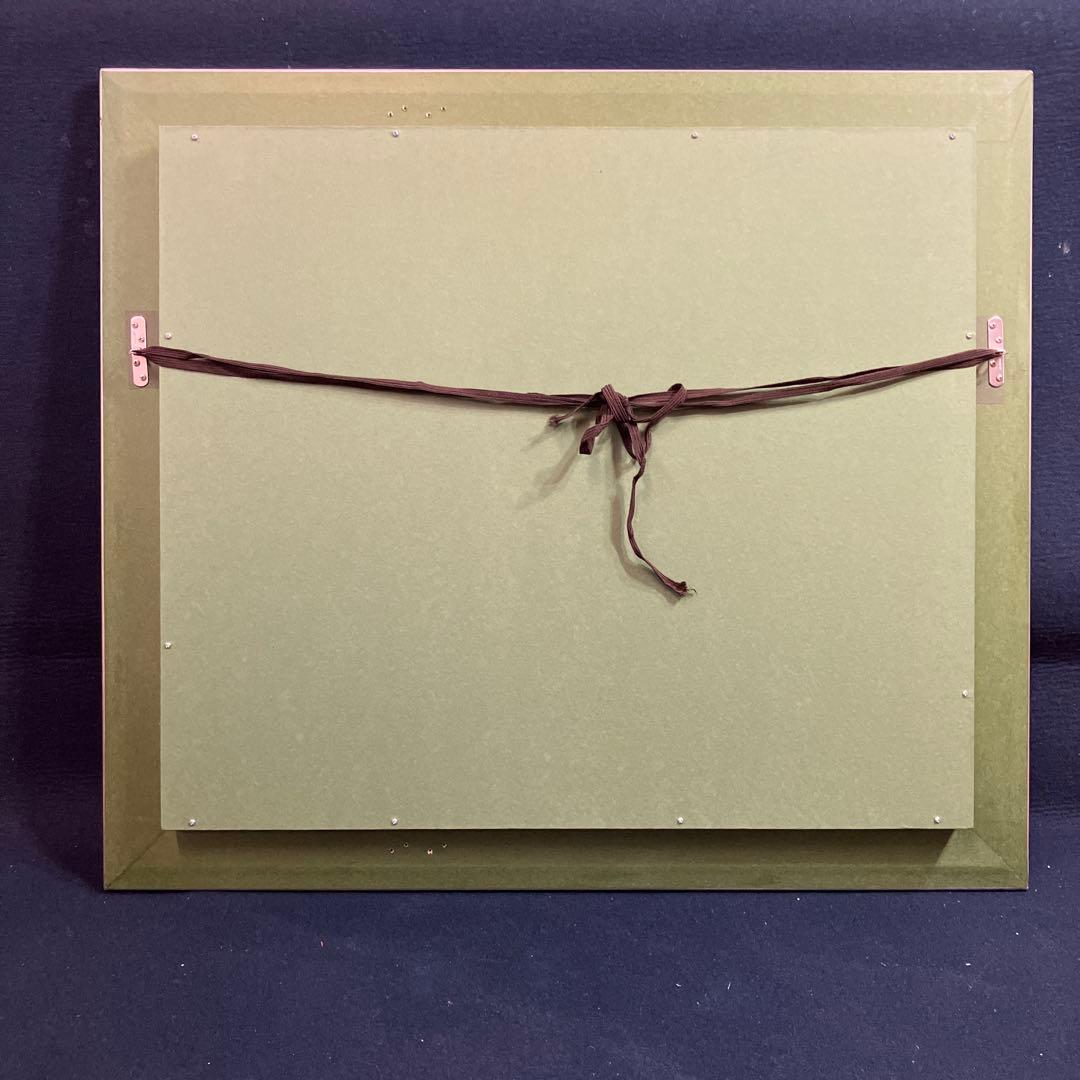 油彩　山辺広道　「江の島ヨットハーバー　F8」