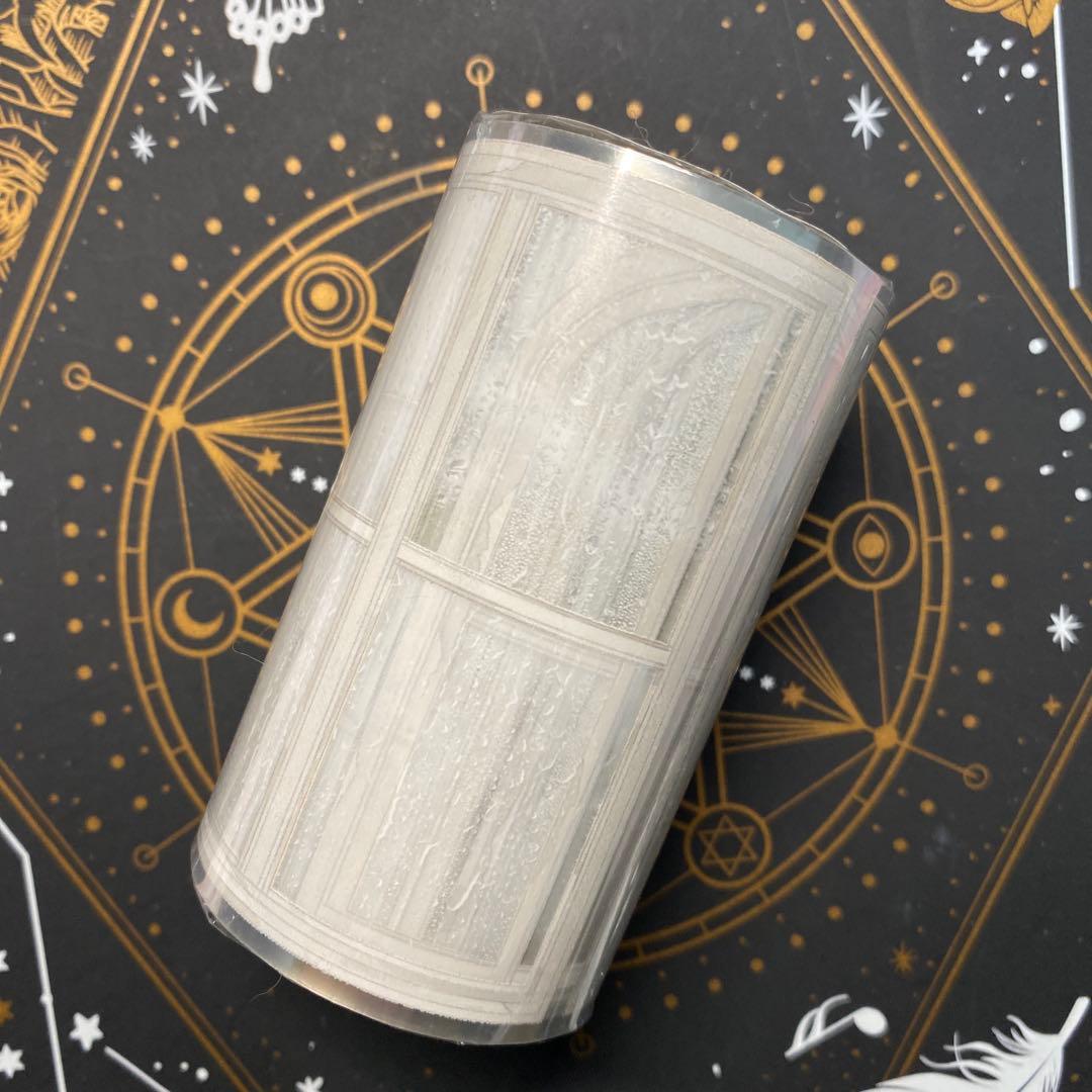 【B1】海外　10m巻　PET/貝殻光マスキングテープ　背景系/装飾系/動物系