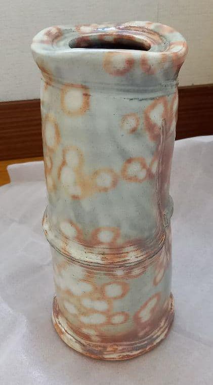 花器　花瓶　　啓功作