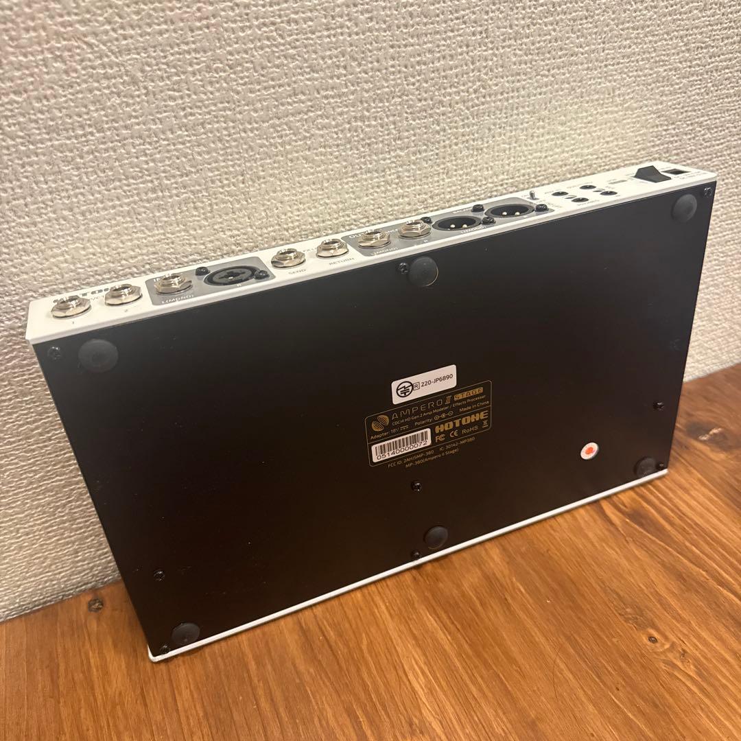 【美品】HOTONE AMPERO Ⅱ STAGE マルチプロセッサー