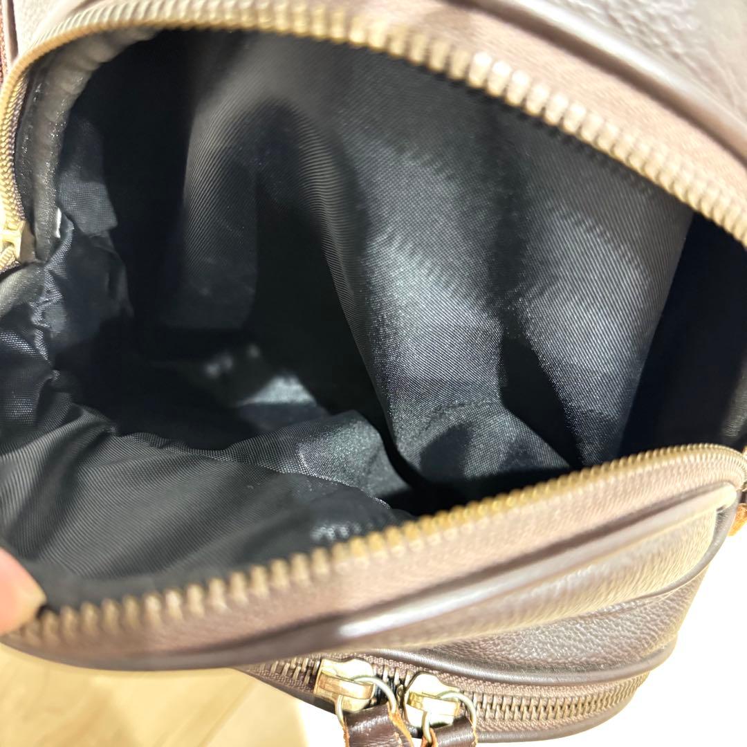 【希少廃盤】 BURBERRY バーバリー ブラウンレザー キャディバッグ