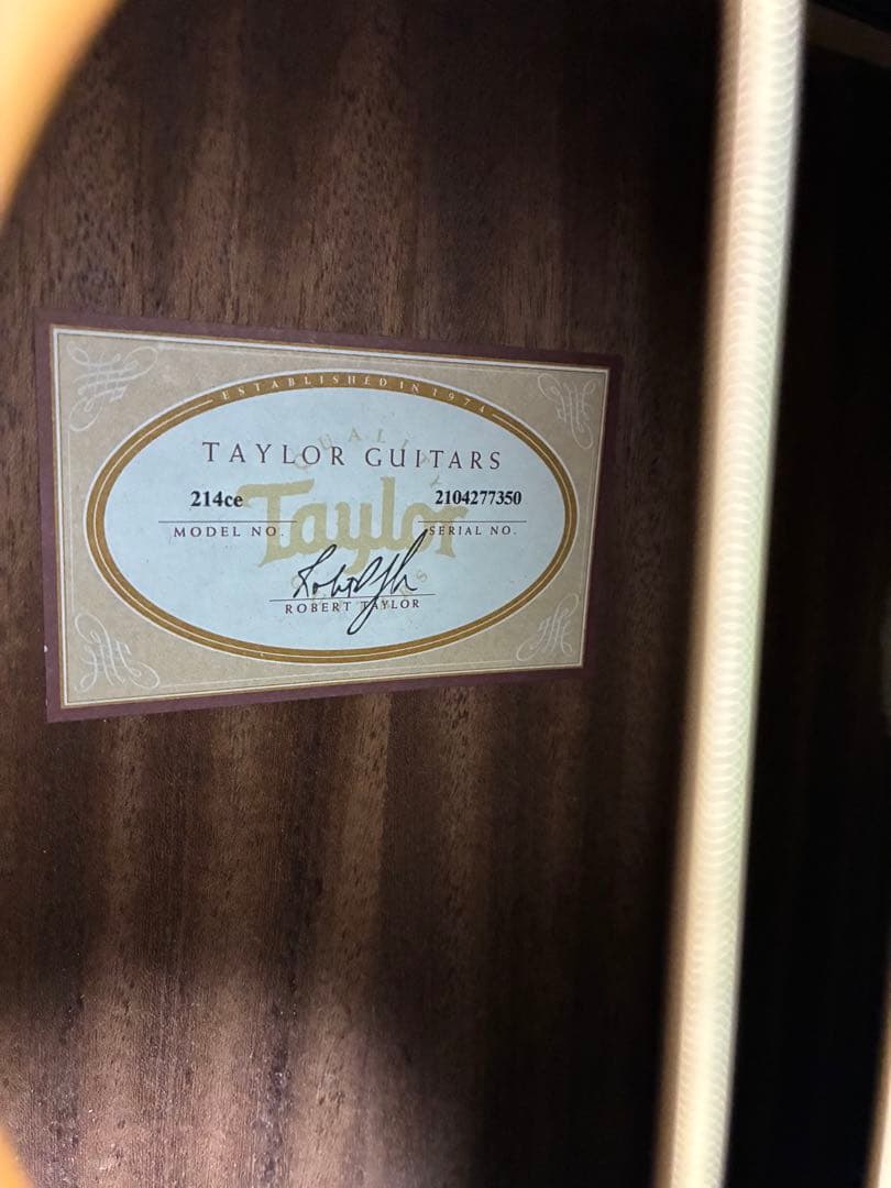 y*-様 Taylor 214ce-Koa アコースティックギター