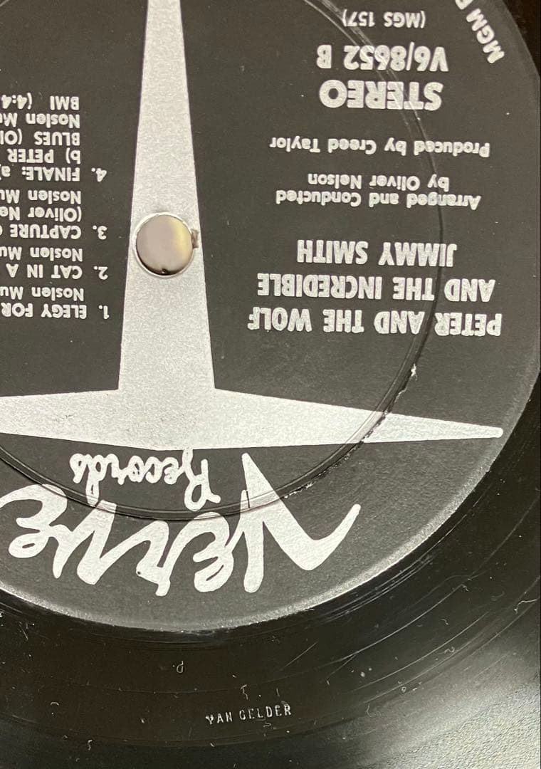 洋楽 PETER & THE WOLF JIMMY SMITH VAN GELDER