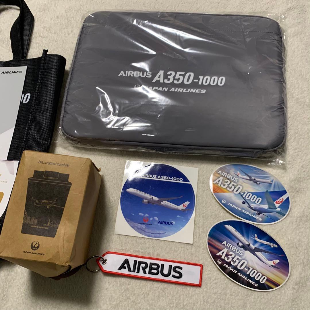 【1点限り】JAL A350-1000羽田-NY初便限定記念品　新品未使用