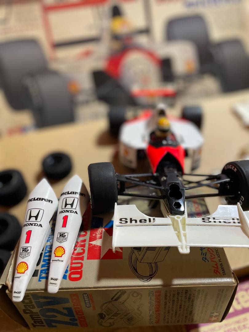 タミヤ　タムテック　ボディ＆シャーシ　F1 マクラーレン　フェラーリセット