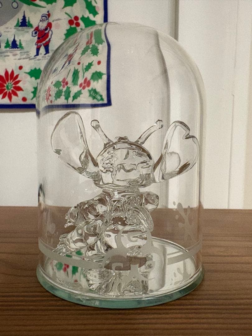 ディズニーリゾート スティッチ ガラス細工