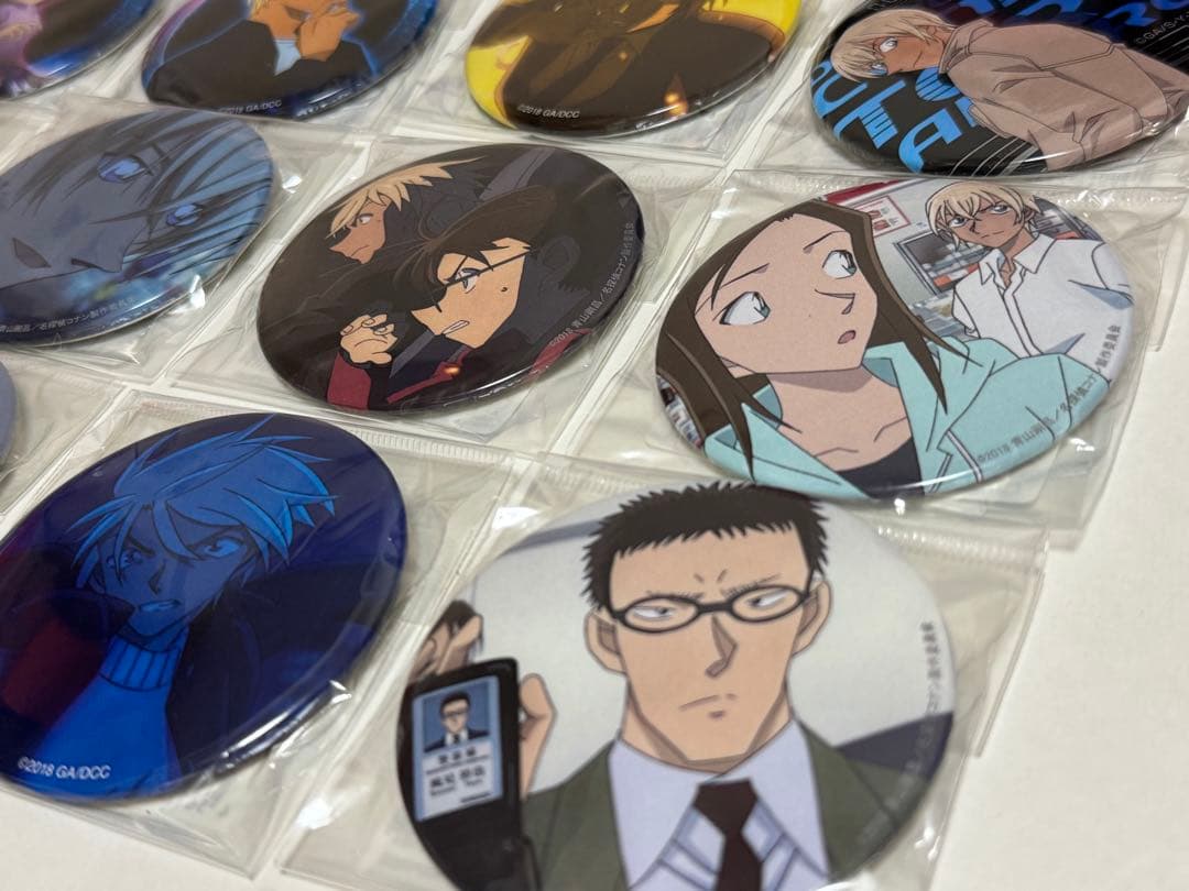 コナン グッズ 缶バッジセット