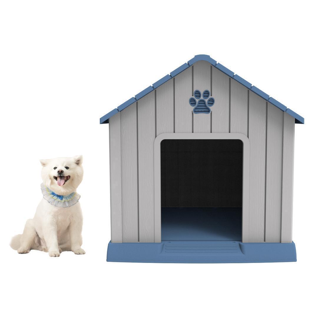 ❤いいね割引　犬小屋　Lサイズ　ペットハウス　ペットケージ　プラスチック　室内外