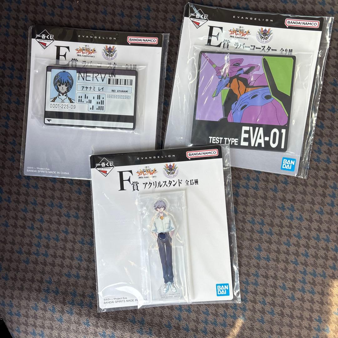 一番くじエヴァンゲリオン30th A賞 初号機　B賞 碇シンジフィギュアセット