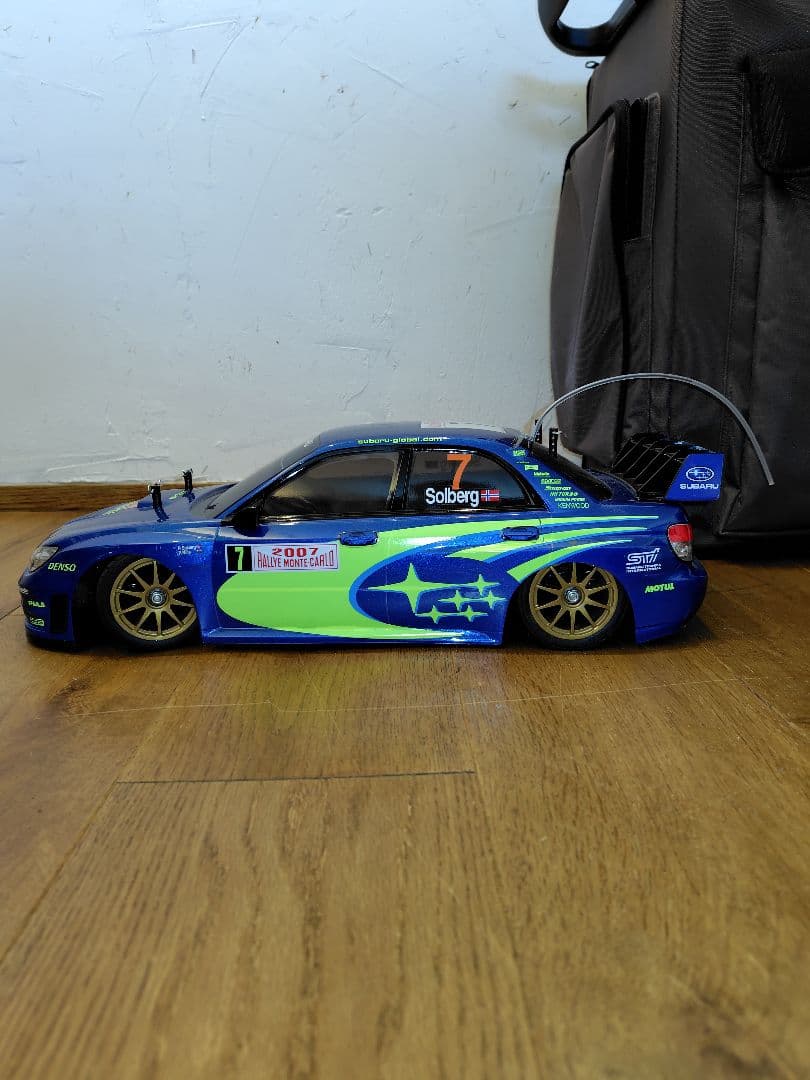 タミヤRC スバル インプレッサ プロポ＋バッテリ＋マルチチャージャー＋キャリー