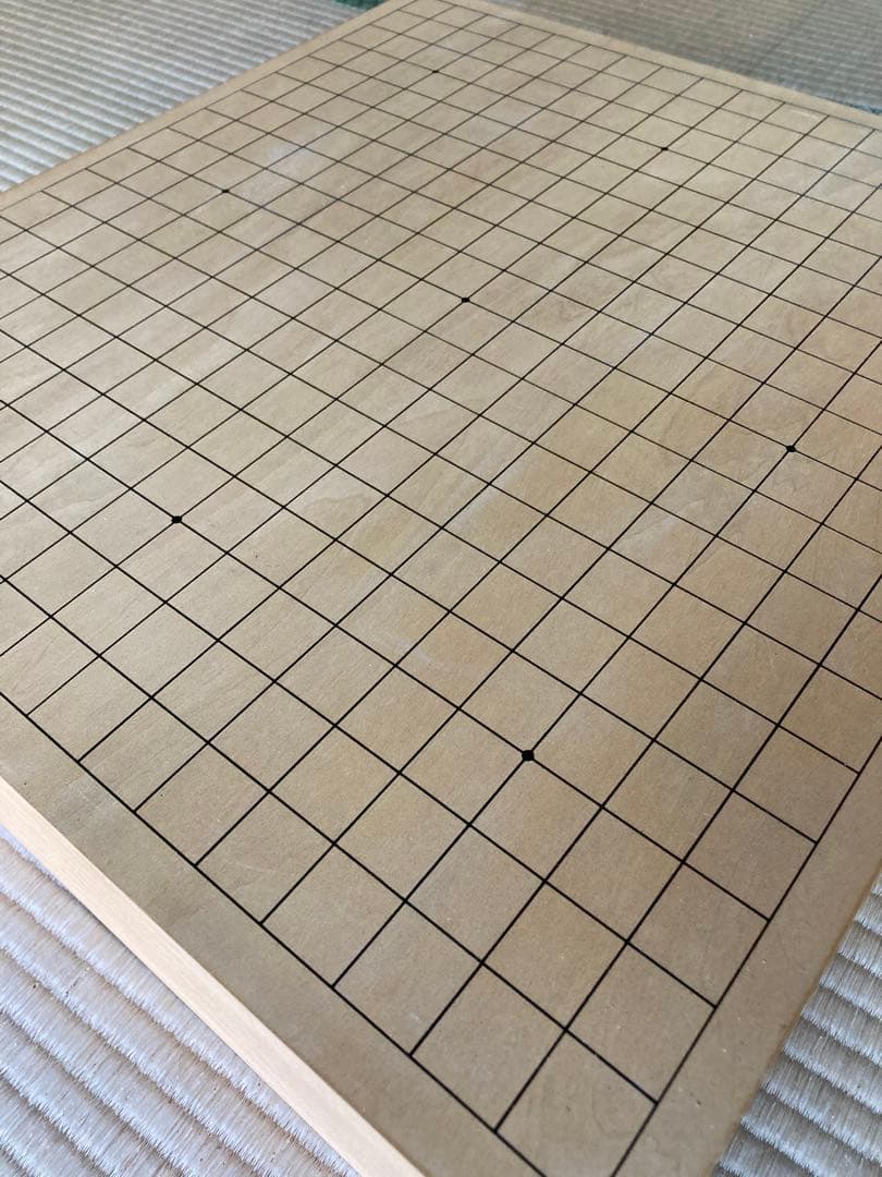 【未使用】生駒基盤 MHP 脚付き碁盤 木製