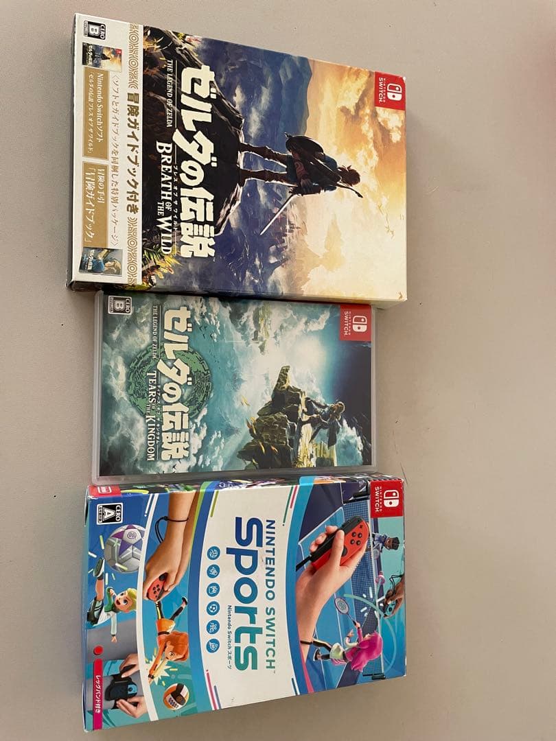 美品　Nintendo Switch ソフト付　ゼルダの伝説　他　コントローラ