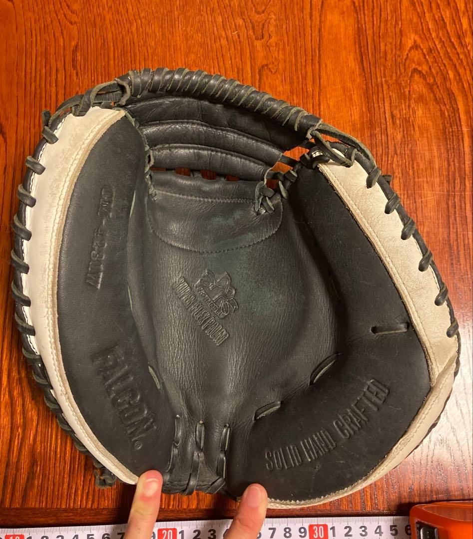 FALCON ファルコン キャッチャーミット 軟式少年用 黒 ブラック