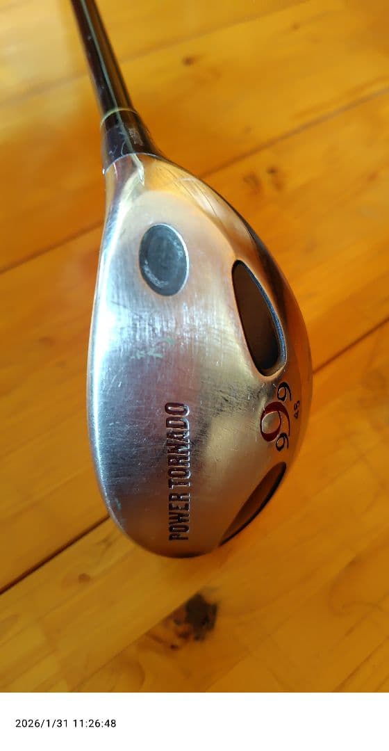 キャスコ パワートルネードアイティリティ 555~999 5本 4本リグリップ済