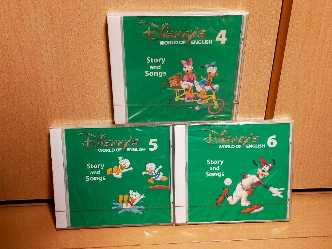 ワールドファミリー ディズニー英語システム 知育CD 12枚セット売り