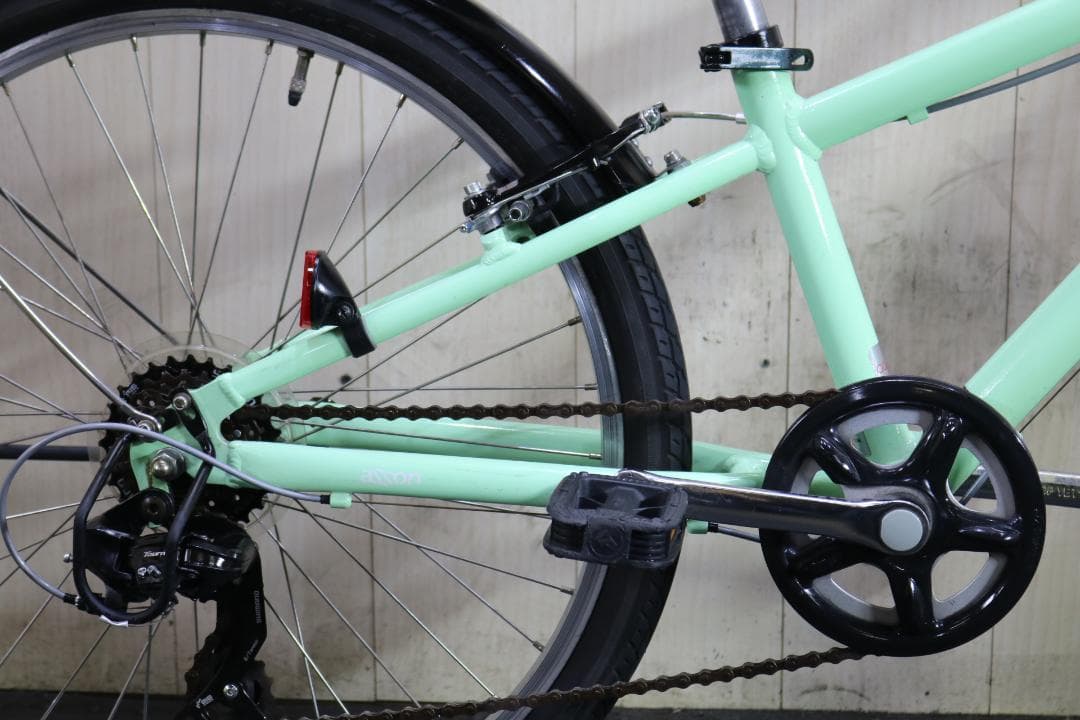 コーダーブルーム asson24 24インチ アルミ シマノ6速本格子供用クロス