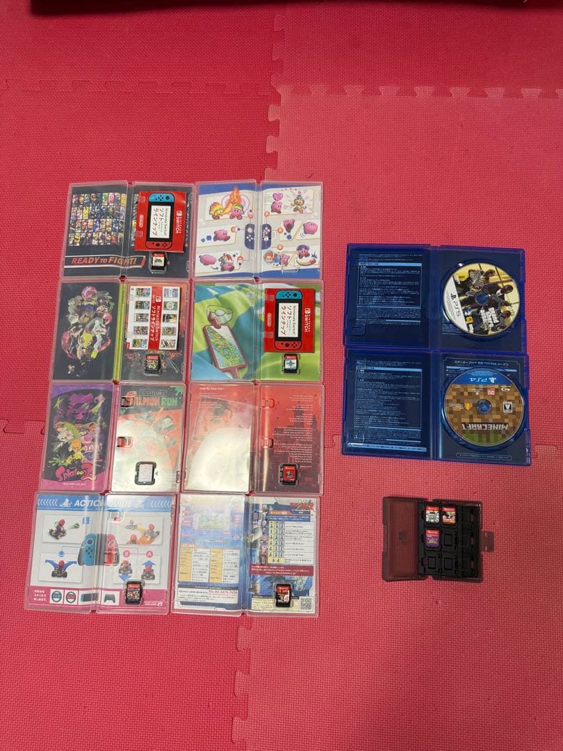 switch ps5 カセット　まとめ売り バラ売り不可