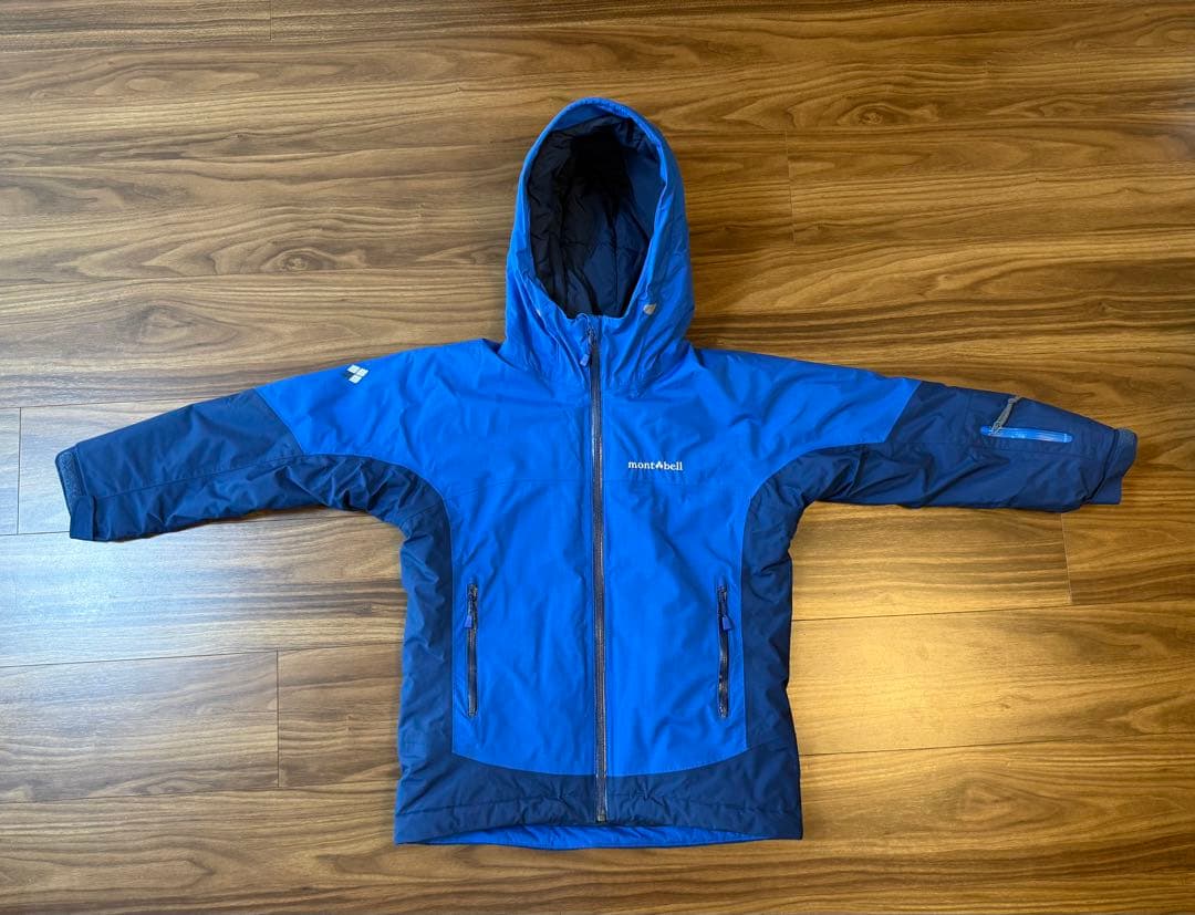 モンベル mont-bell スノーウエア上下セット Kid's 130cm
