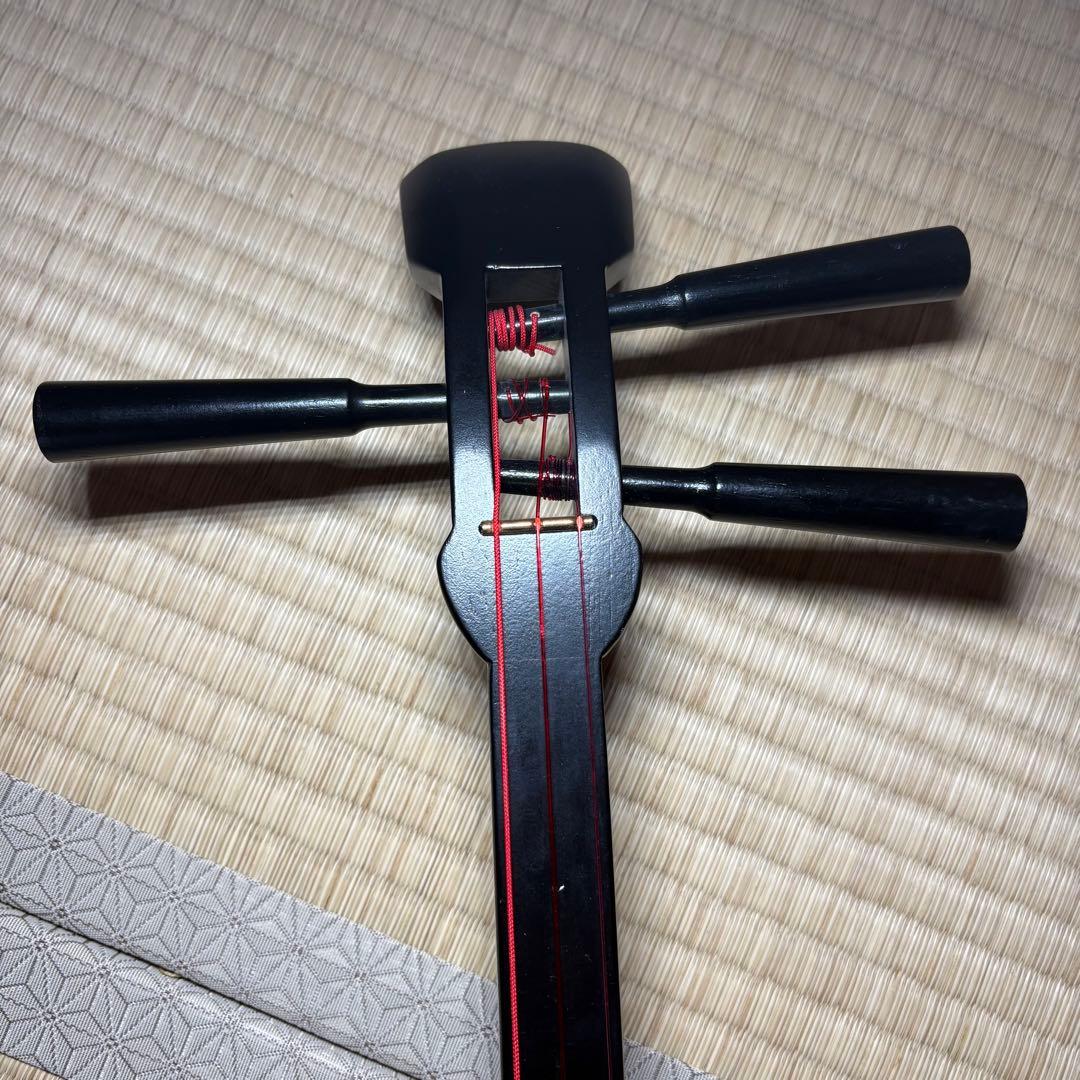 【美品】SHAMIKO(シャミコ) 三味線 ブラック 木目