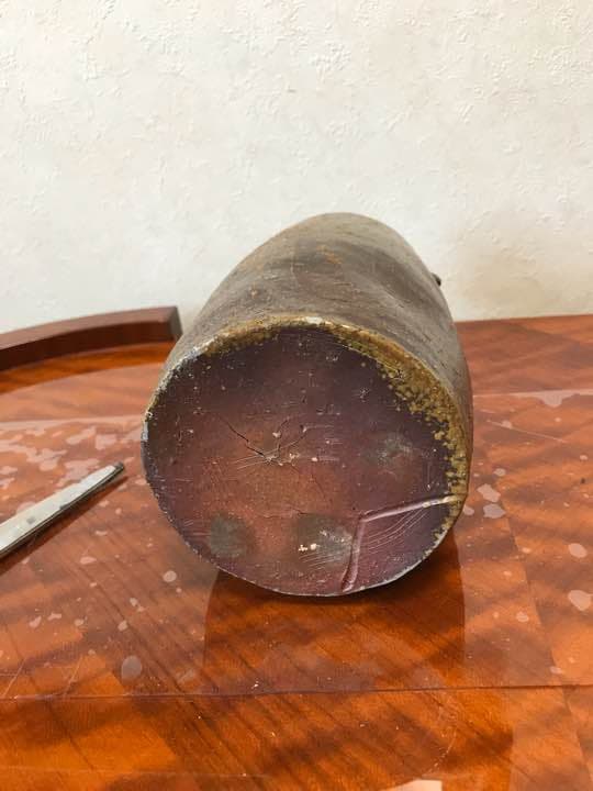 備前南組釜  八印