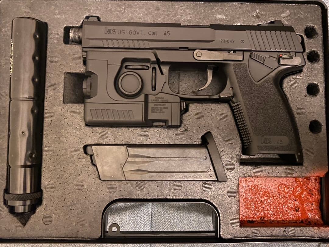 東京マルイ SOCOM MK23 ガスガン 予備マガジン付 ホルスター付 説明書