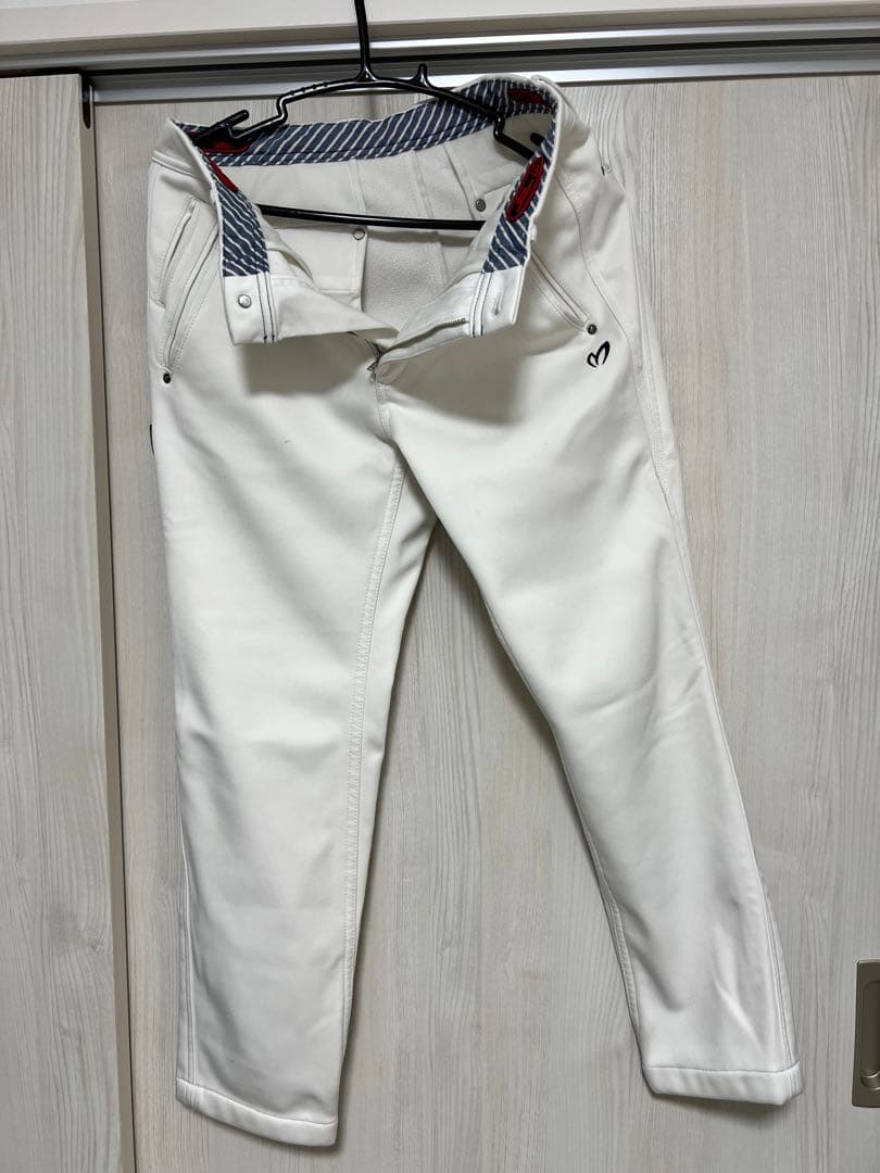 MASTER BUNNY EDITION 冬シーズンパンツ ホワイト サイズ4