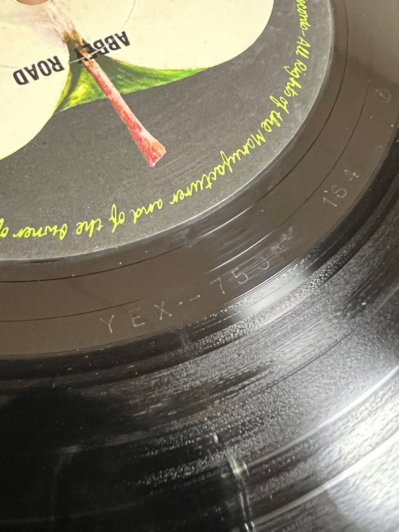 ビートルズ　アビーロード　国内盤　最初期製造