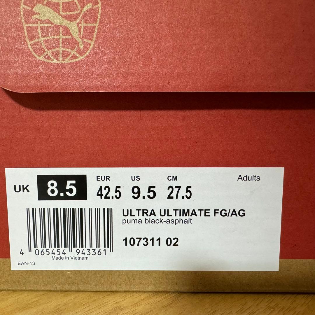 シューズ PUMA ULTRA ULTIMATE FG/AG 27.5cm