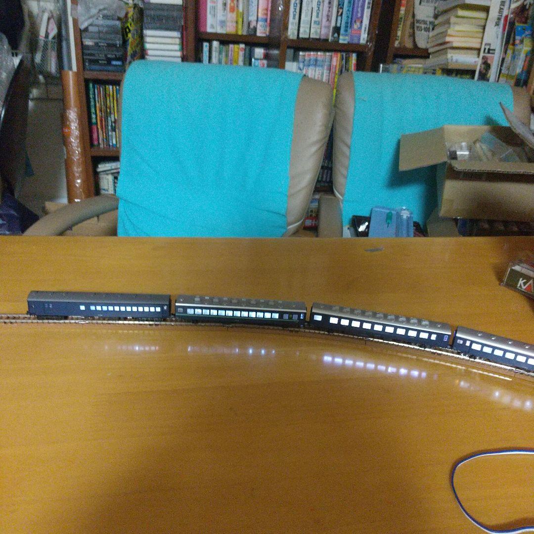 ◆KATOの室内灯つき/旧型客車 急行「かいもん」風 5両 オロ11入り