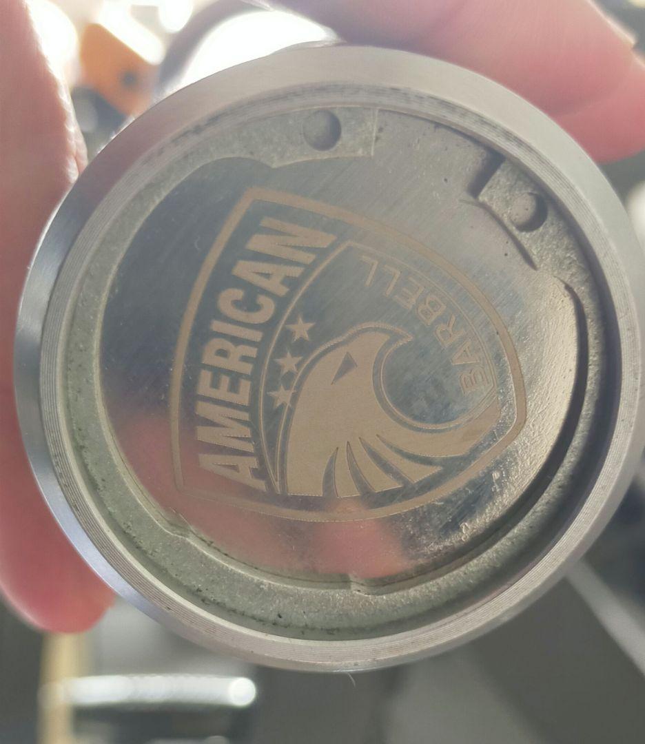 【引取限定】American barbell トレーニングバー（15kg）