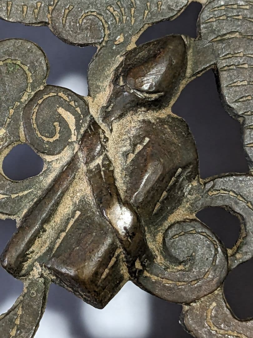 ⭐珍物！ 中国清時代 墨置台 文房四宝 古玩 古美術 書道具 骨董品 レア物