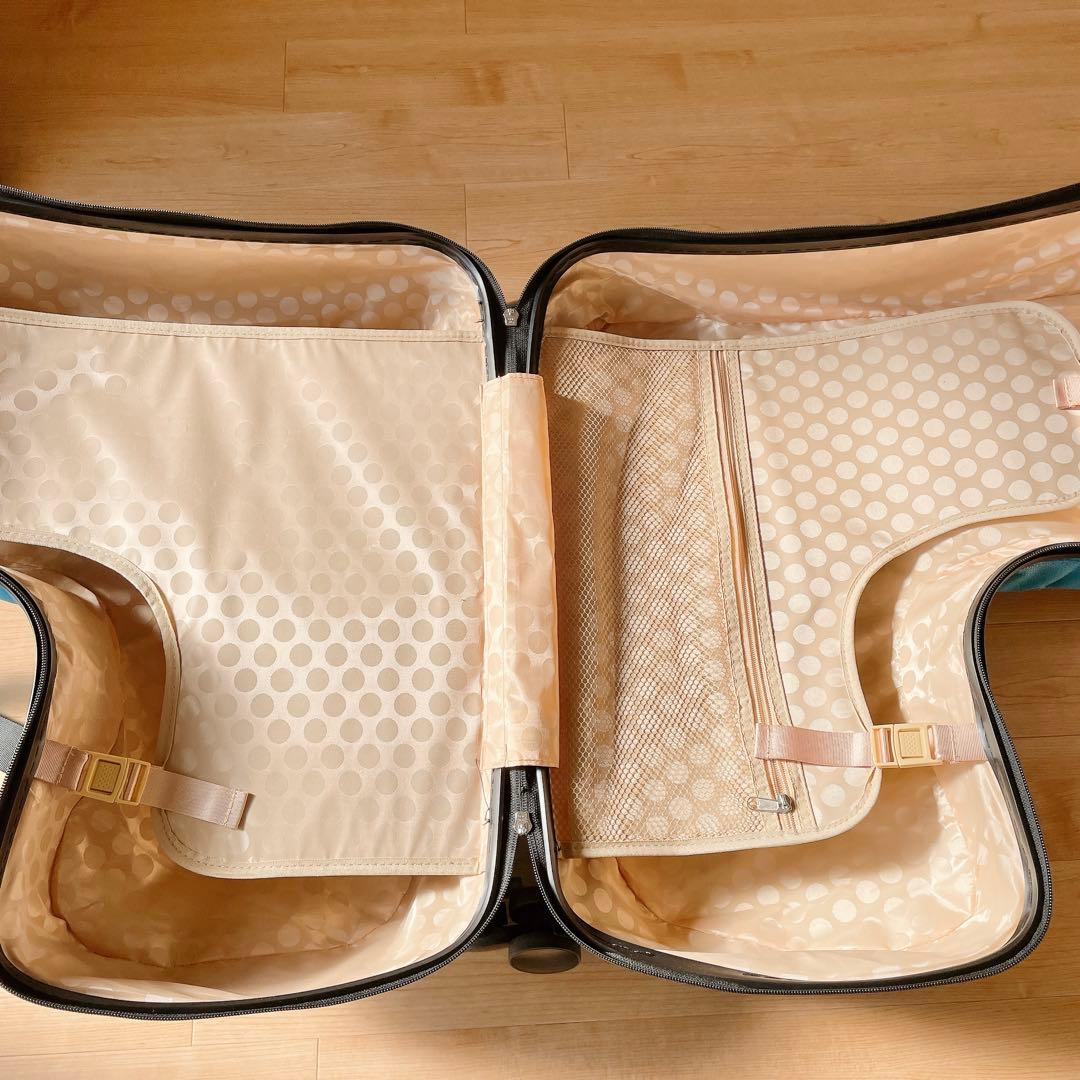 美品✨️ NORICCO 子どもが乗れるキャリーケース プレミアムシート 旅行 青