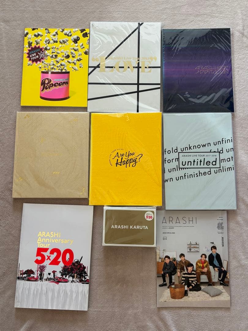 嵐　ARASHI DVD&パンフレット　まとめ売り