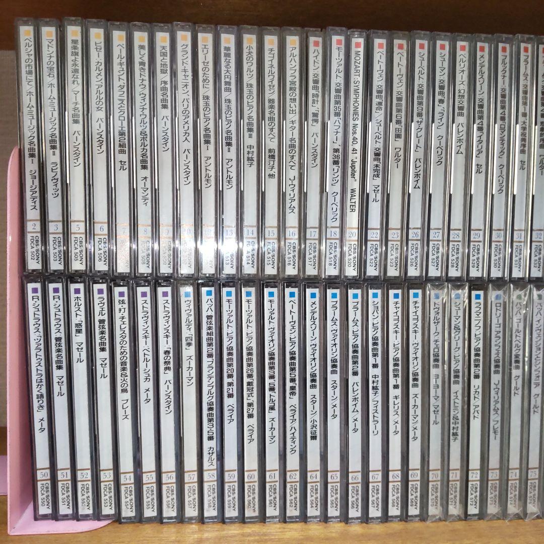 世界クラシック音楽大系全83巻(未開封15巻)