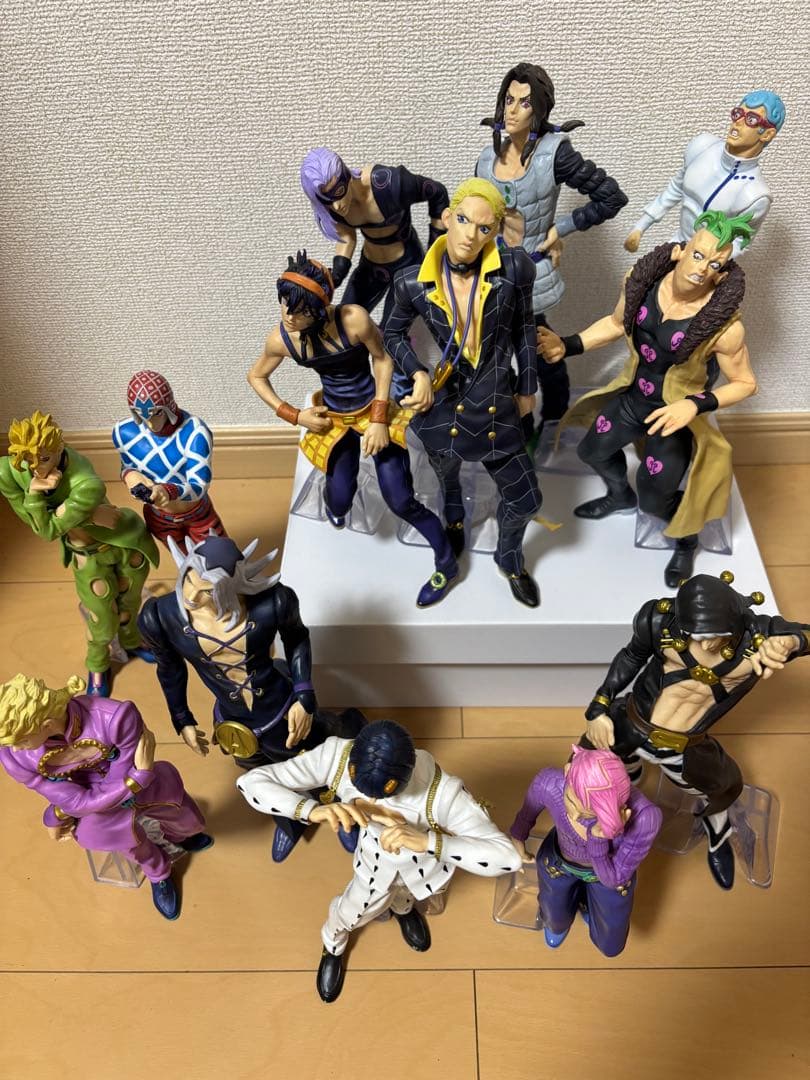 グ*グ様 一番くじジョジョの奇妙な冒険 5部フィギュアセット 13体