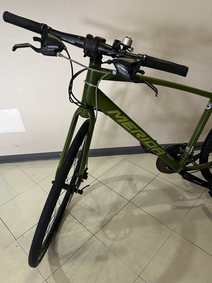 MERIDA クロスバイク オリーブグリーン