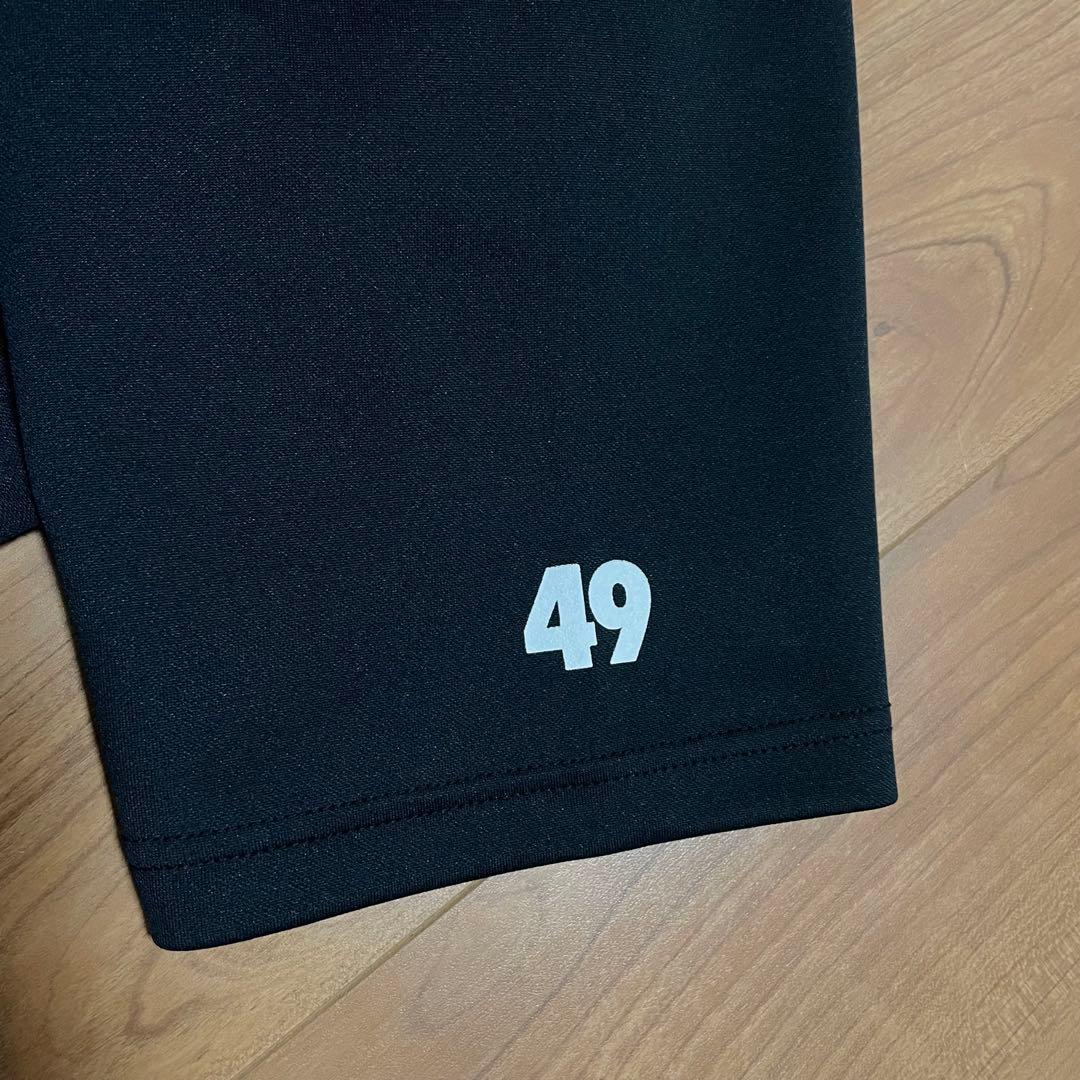 TFW49 モックネック　Tシャツ ブラック　4 junhashimoto