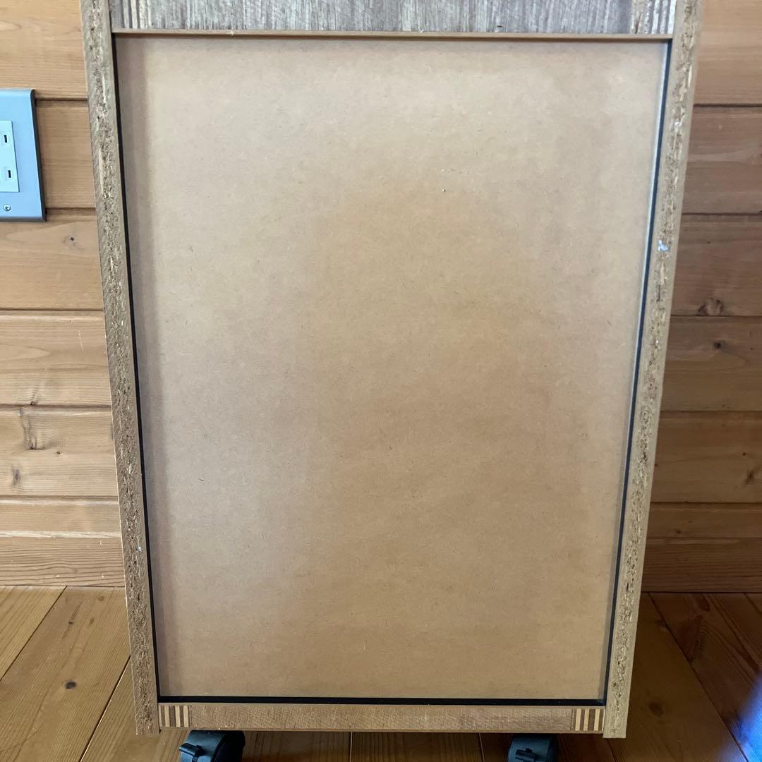 ピアノ下 楽譜収納 キャビネット キャスター付