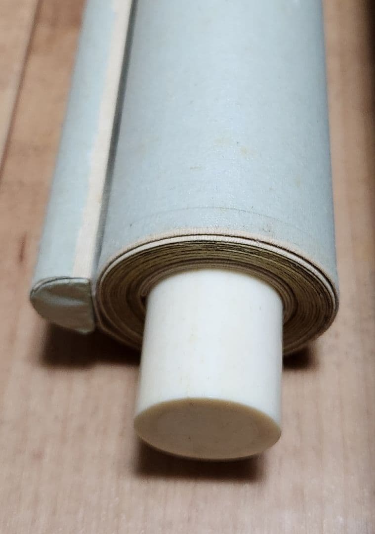 【白牡丹図】山本大慈 2675 ボタン 掛け軸 肉筆