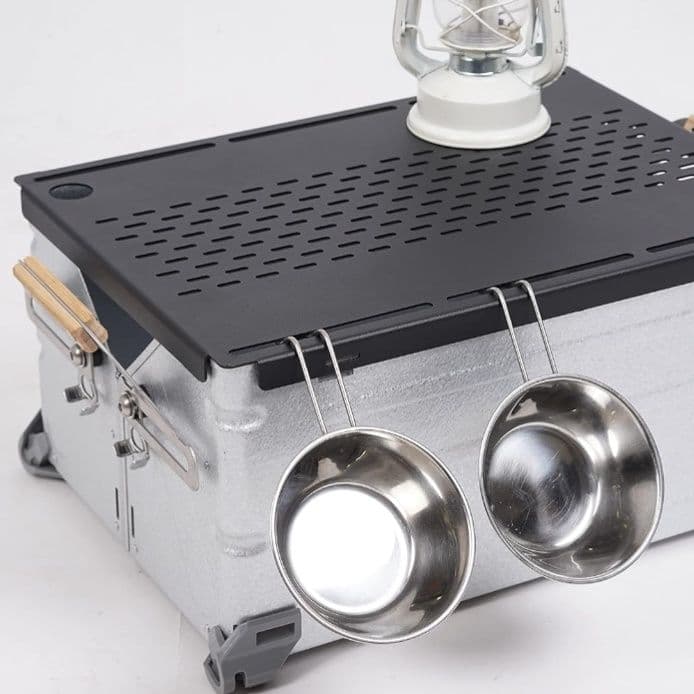 スノーピーク シェルフコンテナ 25 ＋ KIMI CAMP 天板（廃盤品）