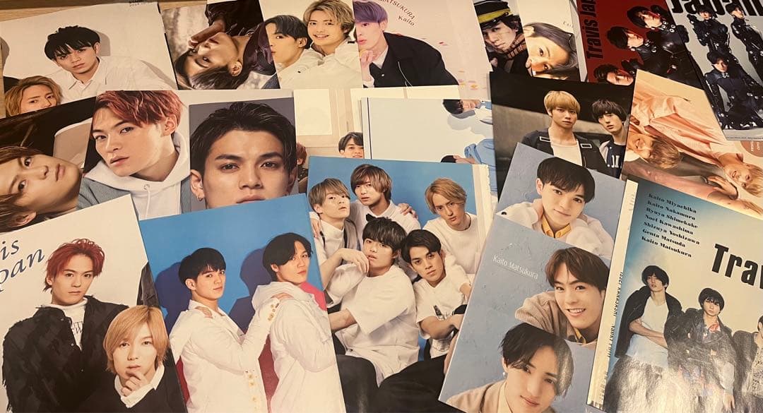 TravisJapan 雑誌 切り抜き 大量 1500p以上