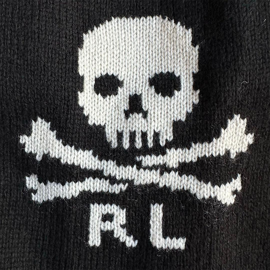 ポロラルフローレン ドッグウェア スカルボーン POLO ニットセーター S/M