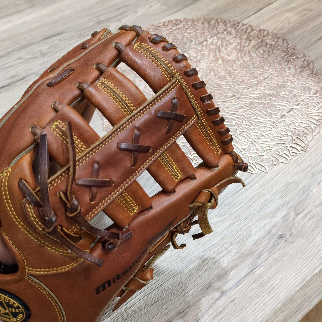 【激シブ】　レア品　Mitsuwa Tiger 外野手用グローブ 即実用可