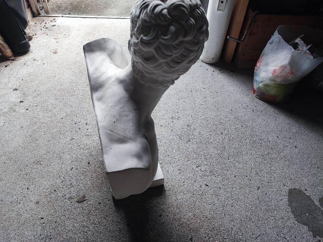 古代ギリシャ風 ホワイトバスト彫刻　石膏像