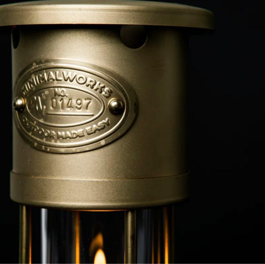 【新品】MINIMAL WORKS ミニマルワークス ギャレットランタン お洒落