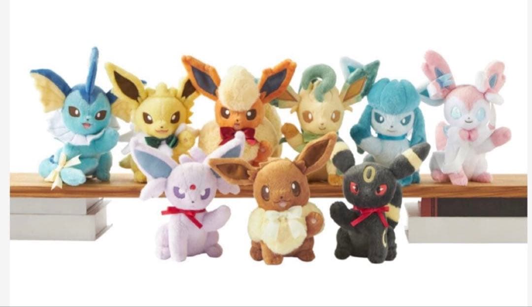 Eevee Collection イーブイ 全9種 ぬいぐるみ＋ウォールポケット