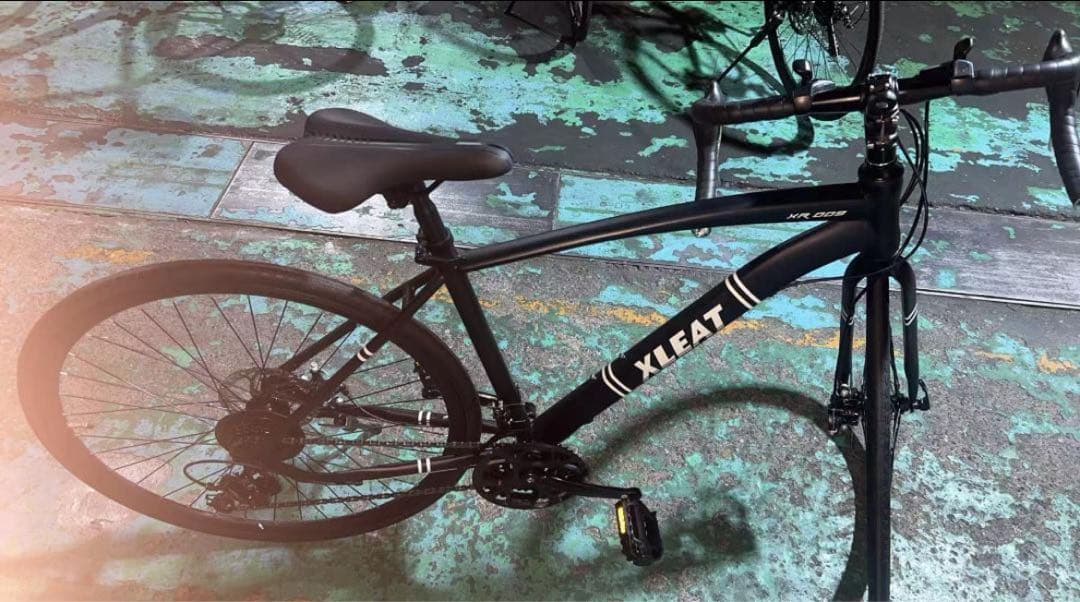 新品 ロードバイク 自転車 マウンテン ロード アウトドア ブラック 送料込