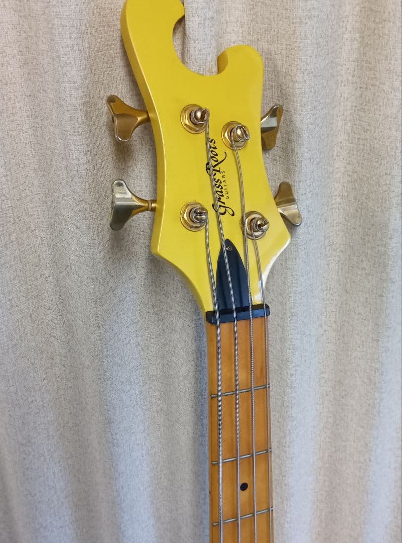 4*k様 Grass Roots イエロー エレキベース ジャンク ジャンク品