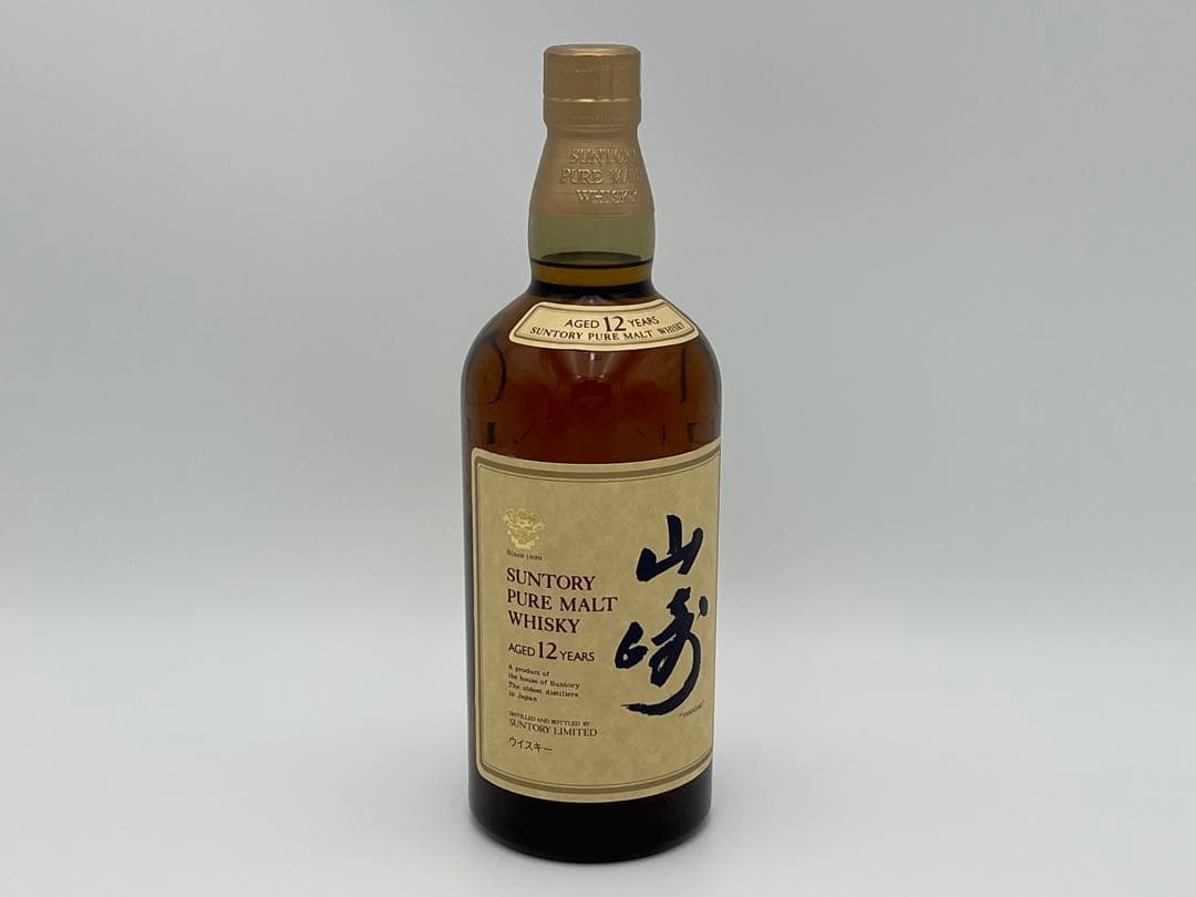 【古酒】サントリー ウイスキー 山崎12年 ピュアモルト 華 750ml